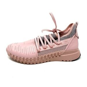 ECCO - WOMENS ZIPFLEX LOW SNEAKER SILVER PINK